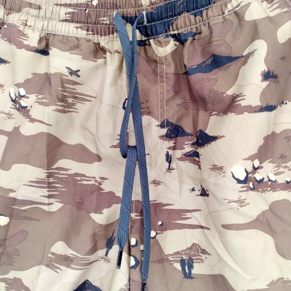 Vans Swim Trunks Desert Camo Size M - Picture 6 of 9